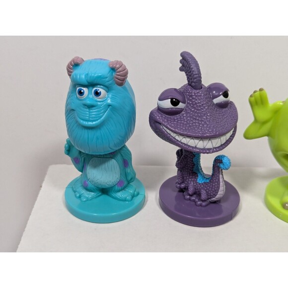 Kellogg's Disney Bobblehead Lot Of 4 Sullivan Mike Randall And Boo Monsters Inc. - Picture 2 of 8